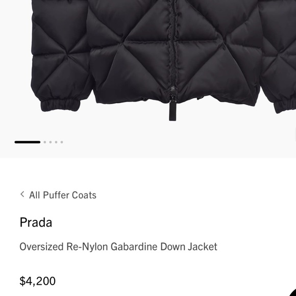 Prada Down Jacket Made Of Re-Nylon - Picture 7 of 7